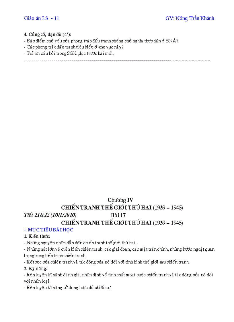 image for page Giáo án 11 cơ bản 1