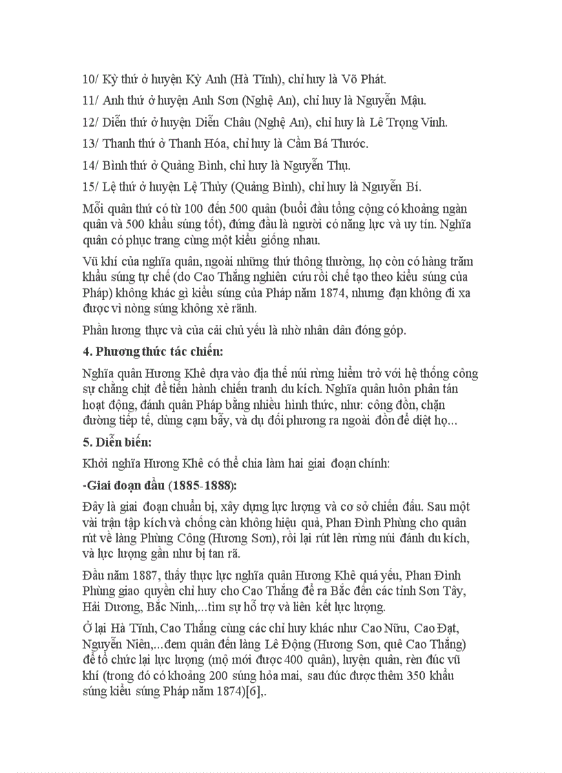 image for page Khởi nghĩa Hương Khê