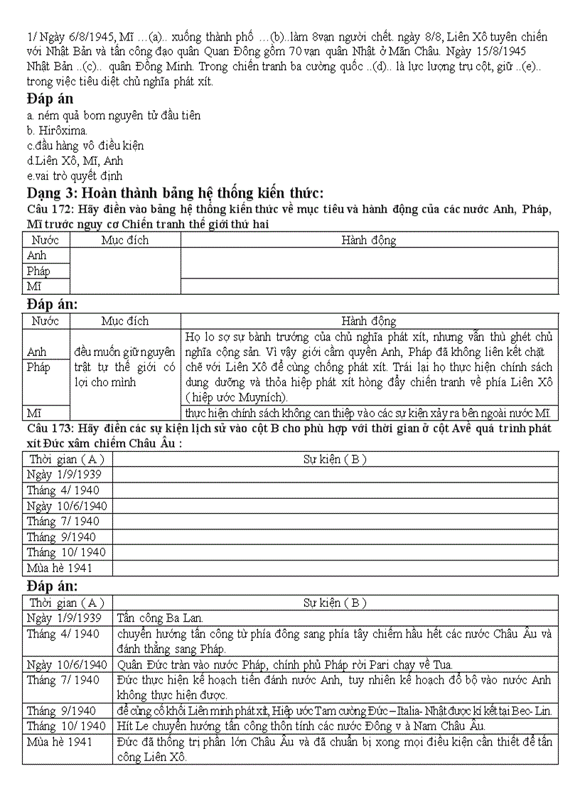 image for page Ngân hàng đề trắc nghiệm 11