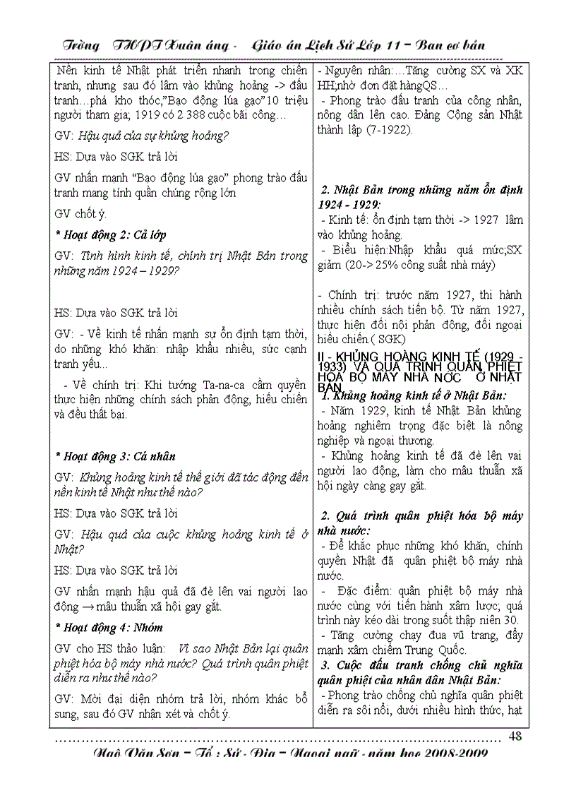 image for page Những bài giảng sử 11