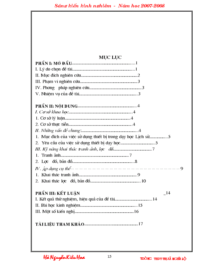 image for page SKKN Khai thác đồ dùng dạy học