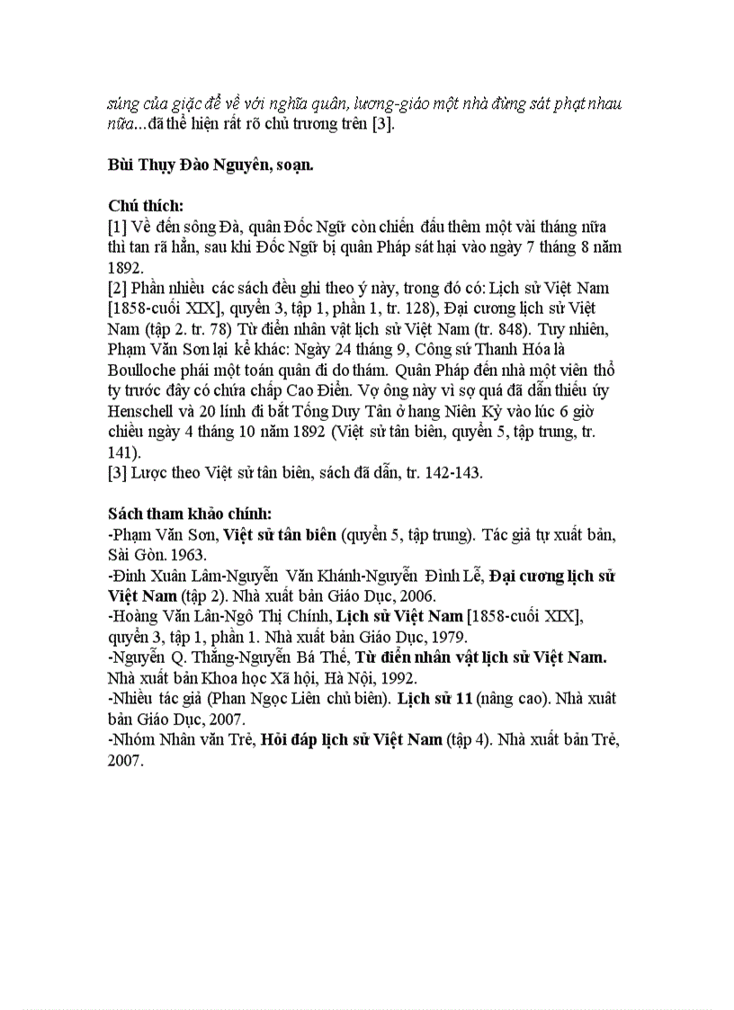 image for page Tống Duy Tân và khởi nghĩa Hùng Lĩnh