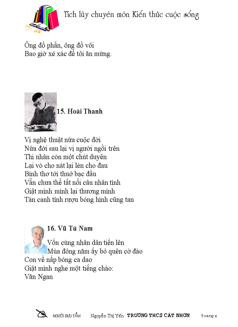 image for page 100 nhà thơ nhà văn ở vn tiêu biểu