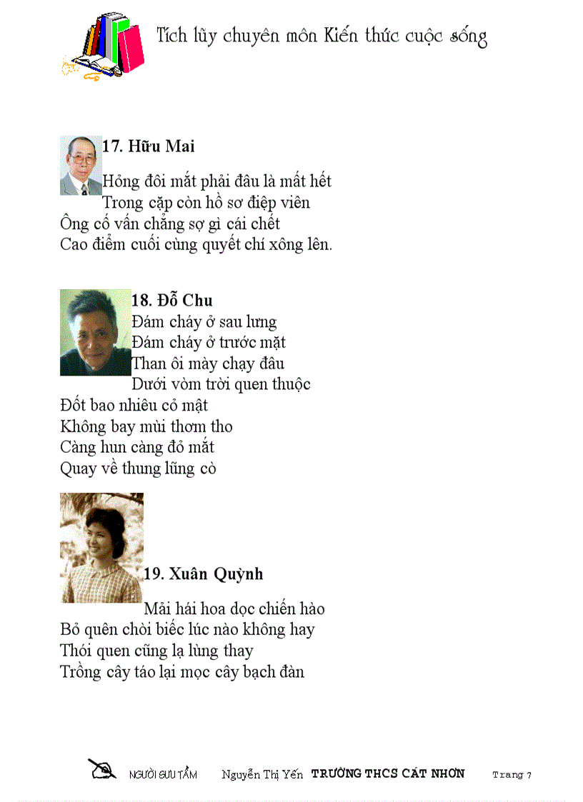 image for page 100 nhà thơ nhà văn ở vn tiêu biểu