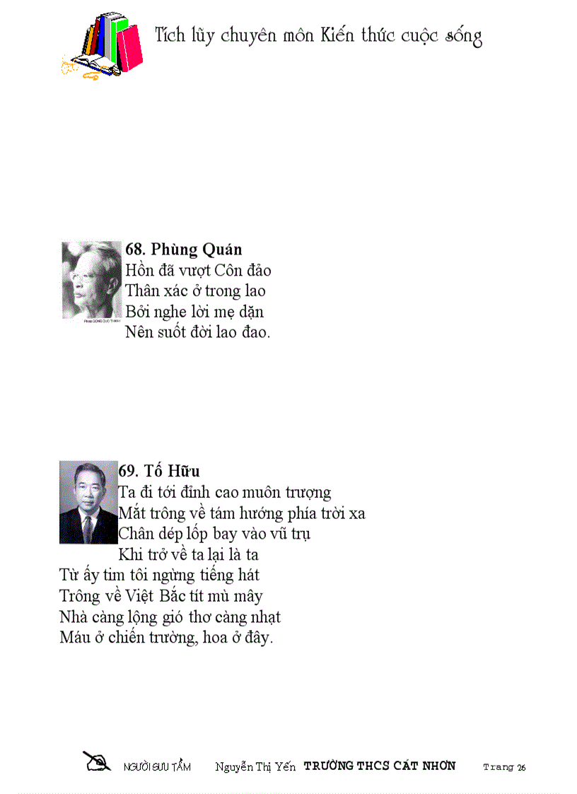 image for page 100 nhà thơ nhà văn ở vn tiêu biểu