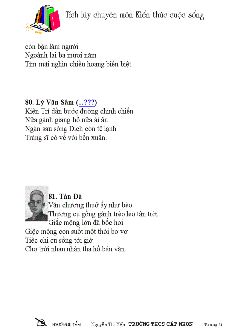 image for page 100 nhà thơ nhà văn ở vn tiêu biểu