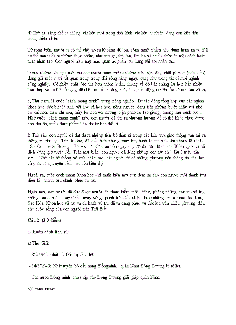 image for page 2010 Sử bổ túc Gợi ý TN THPT chiều thứ năm 03 06