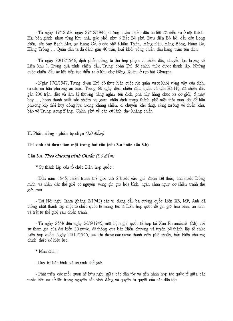 image for page 2010 Sử gợi ý TN THPT chiều thứ năm 03 06