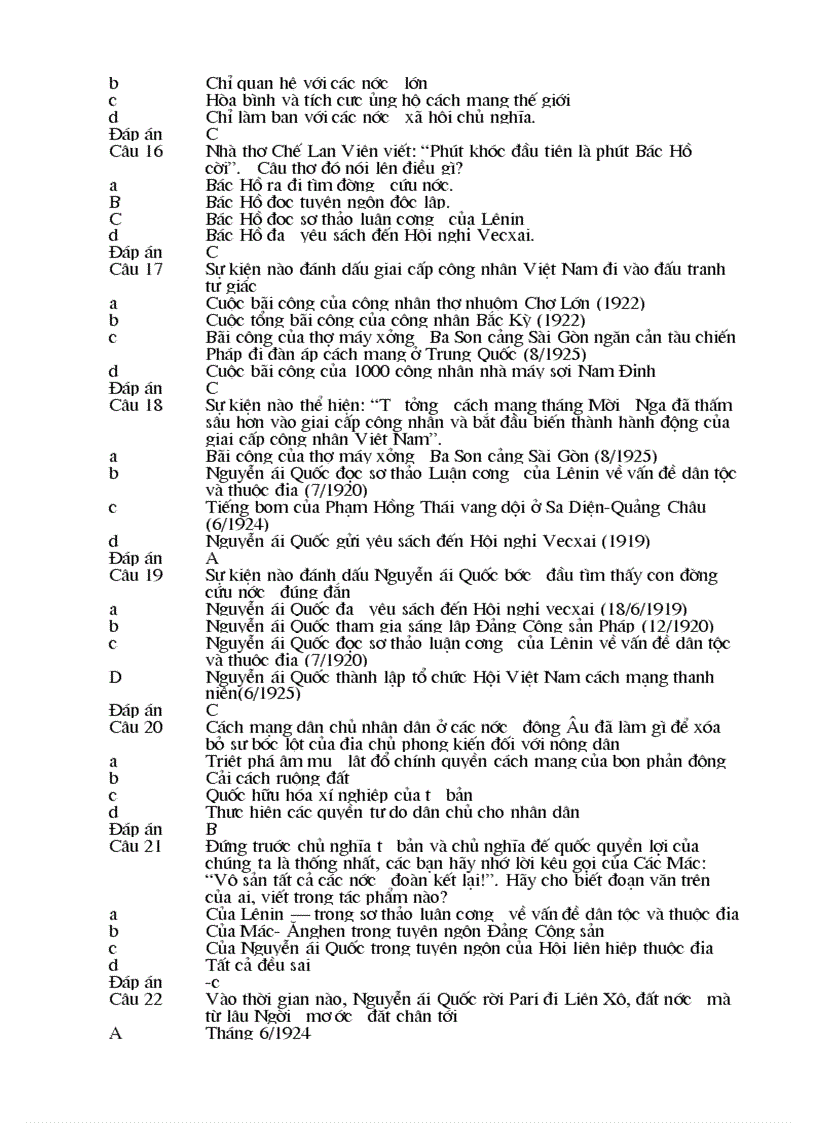 image for page 325 câu hỏi trắc nghiệm lịch sử