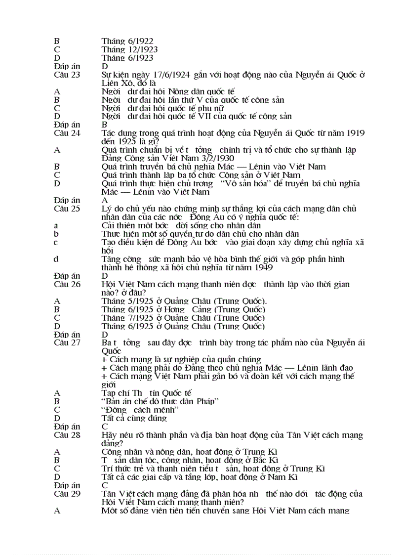 image for page 325 câu hỏi trắc nghiệm lịch sử