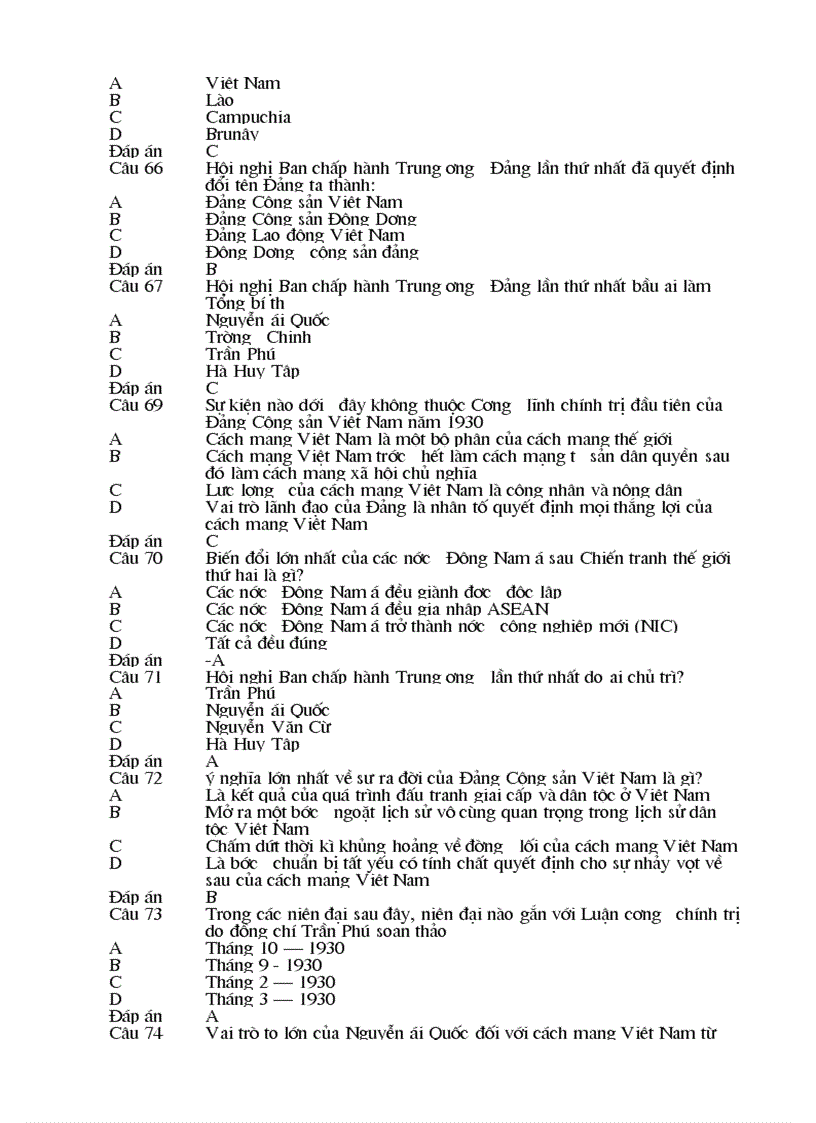 image for page 325 câu hỏi trắc nghiệm lịch sử