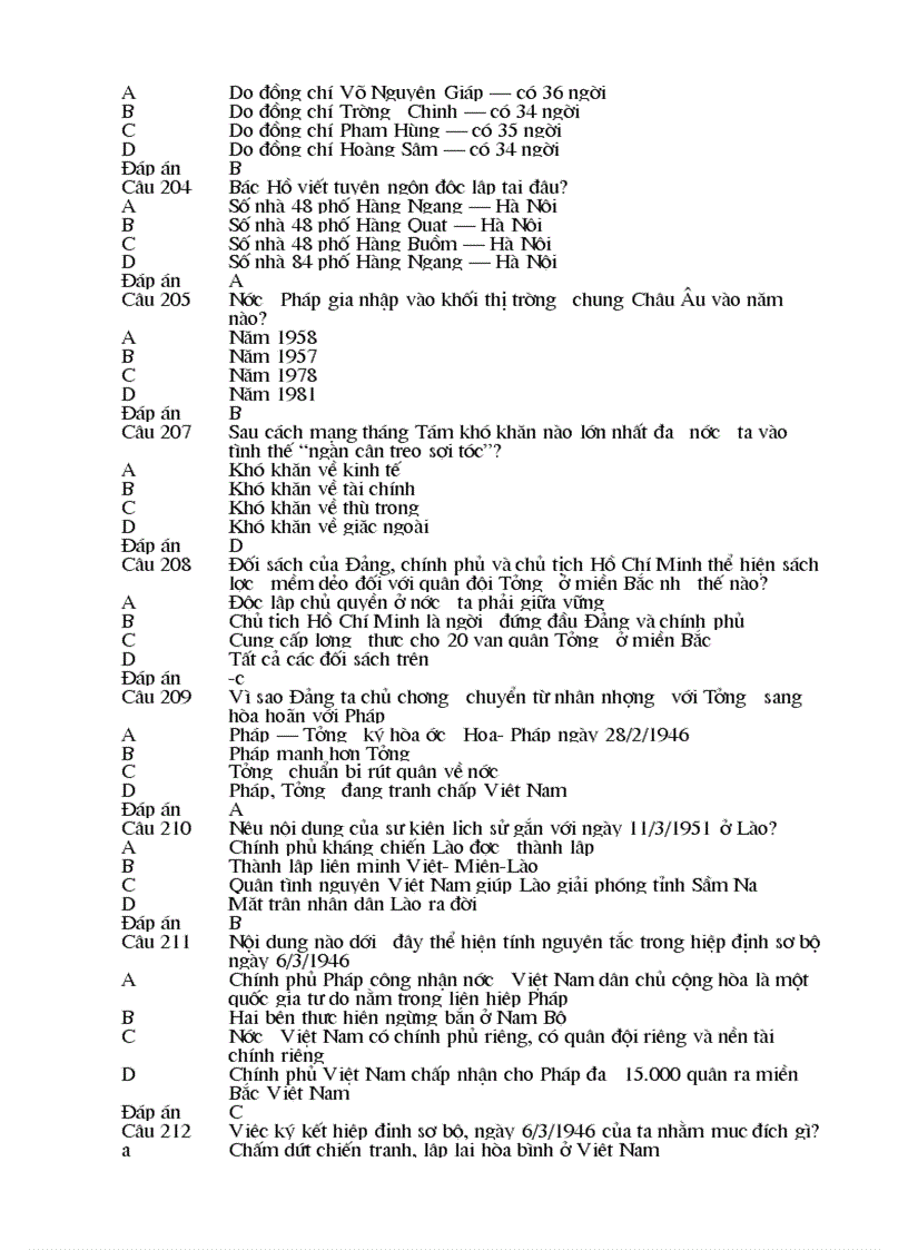 image for page 325 câu hỏi trắc nghiệm lịch sử