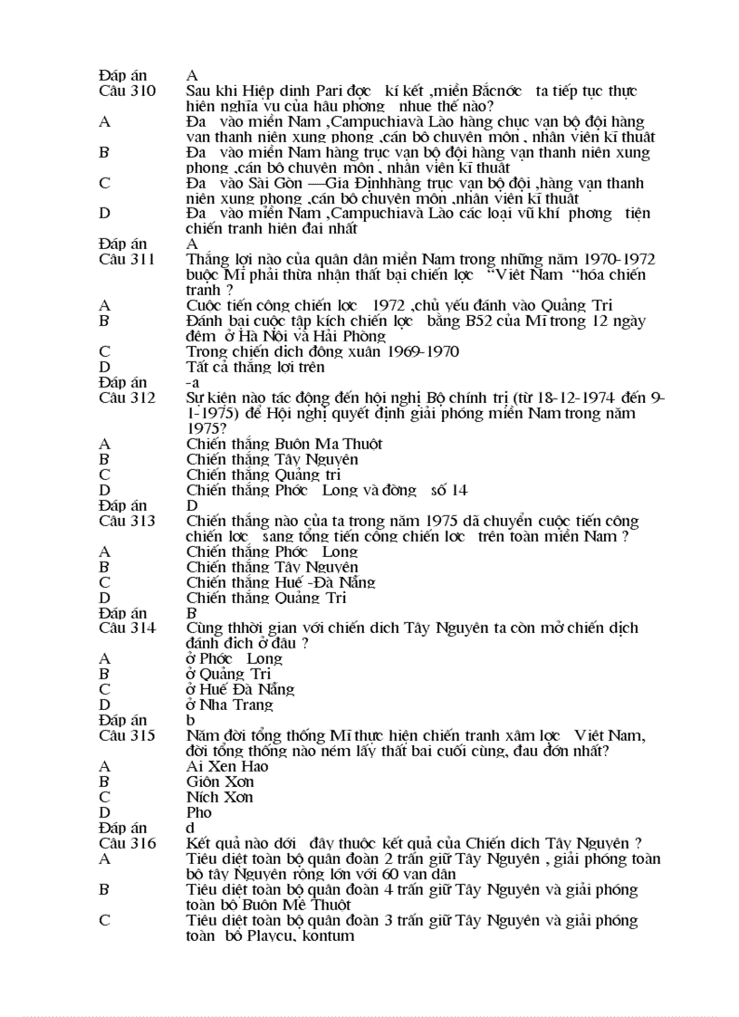 image for page 325 câu hỏi trắc nghiệm lịch sử