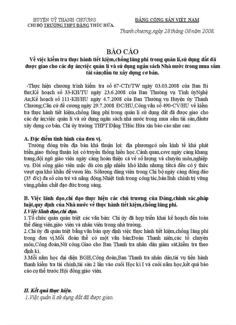 image for page Báo cáo Đảng