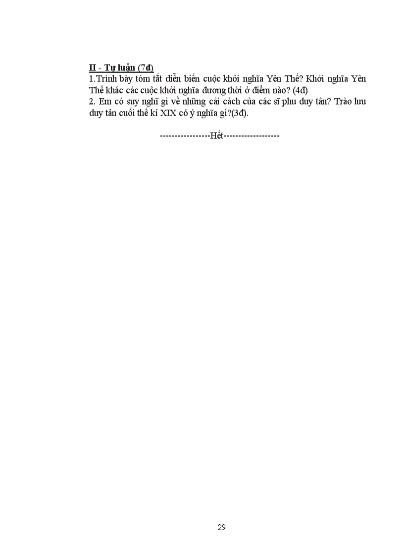 image for page Bộ đề thi HK2 môn lịch sử 9