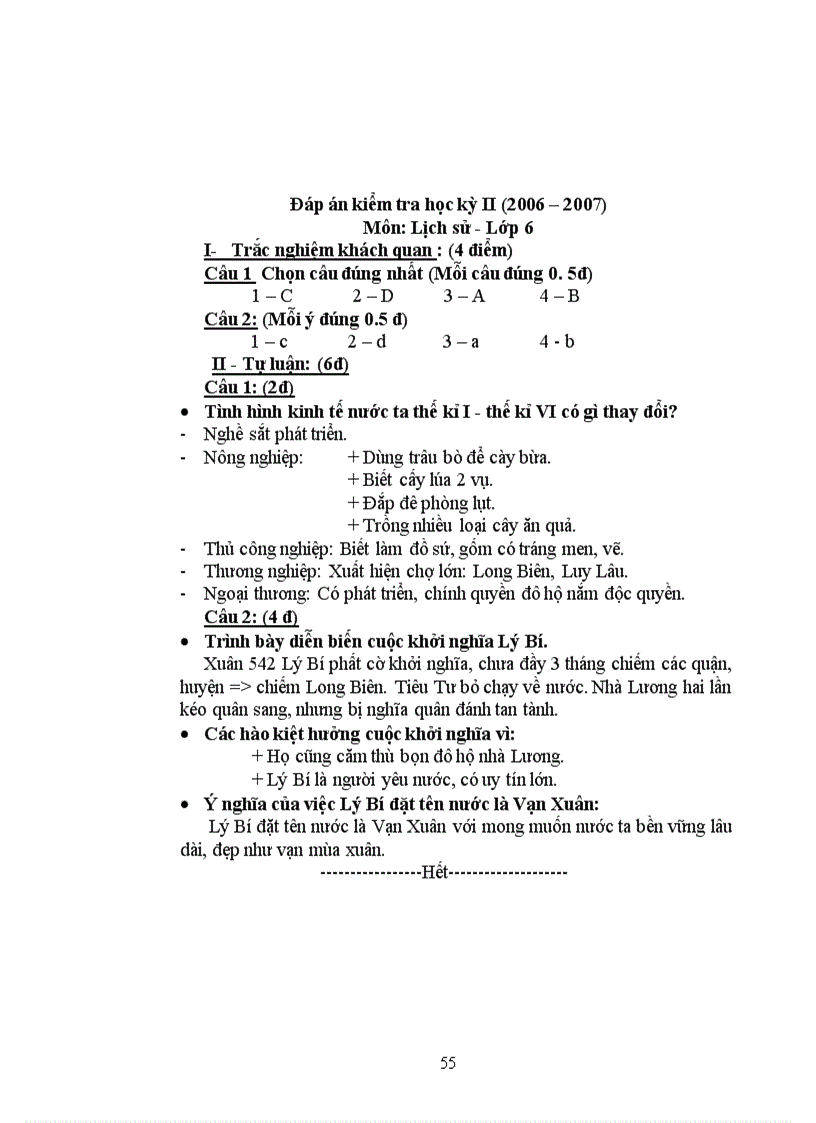 image for page Bộ đề thi HK2 môn lịch sử 9