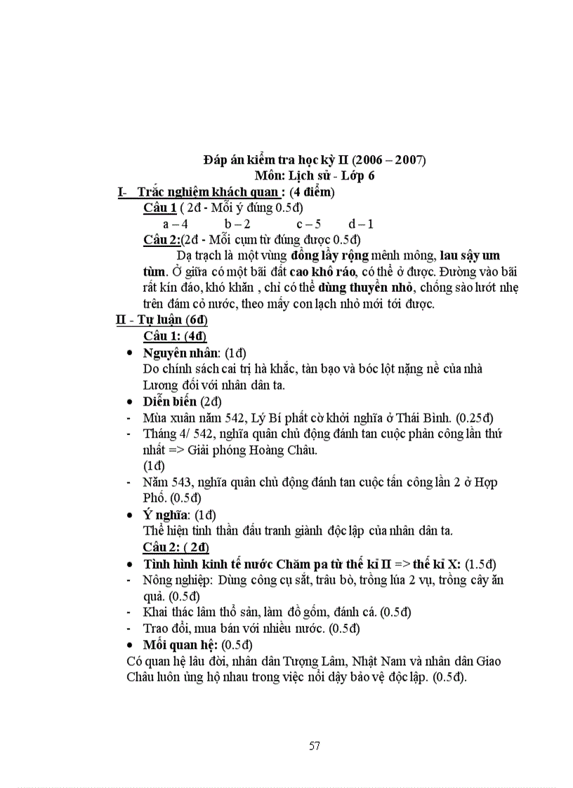 image for page Bộ đề thi HK2 môn lịch sử 9