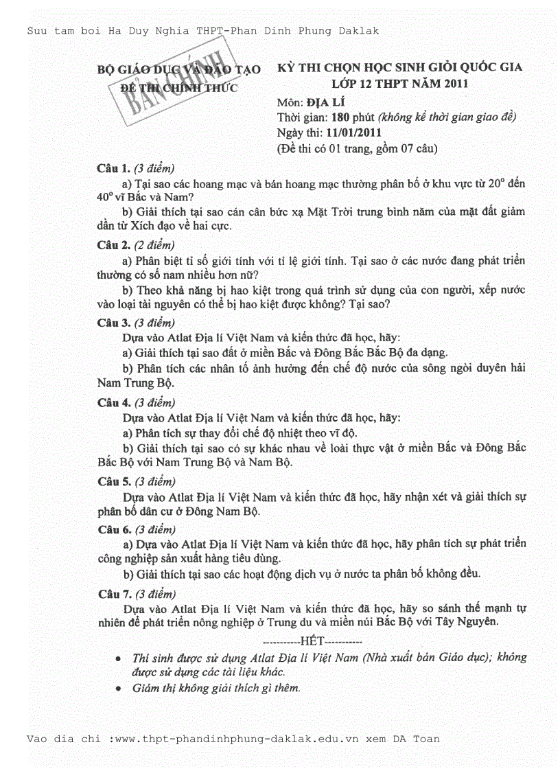 image for page Bo de thi HSG quoc gia 2011