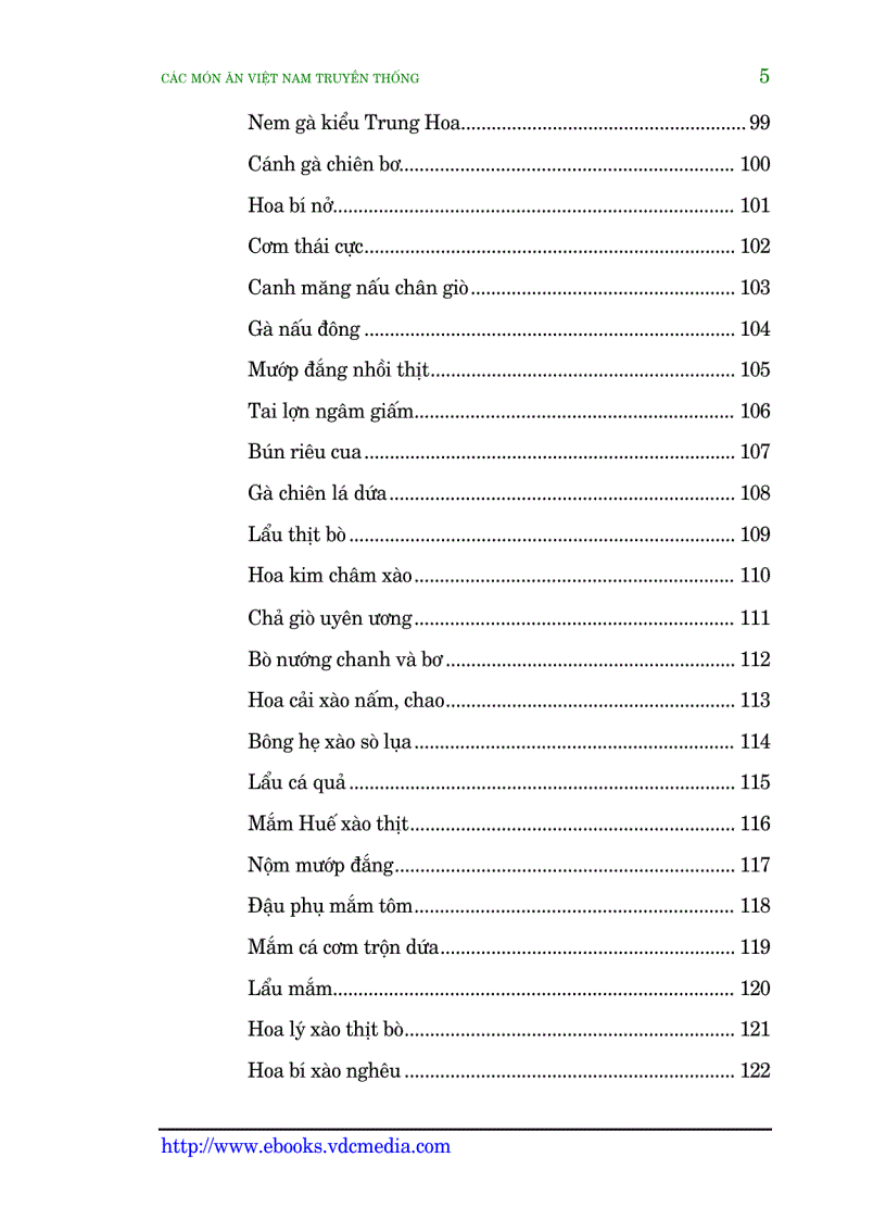 image for page Các món ăn Việt Nam truyền thống