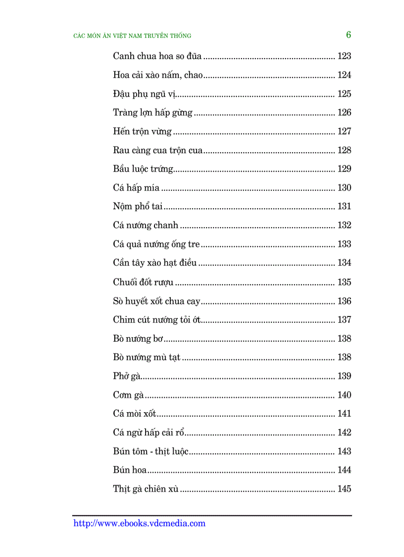 image for page Các món ăn Việt Nam truyền thống