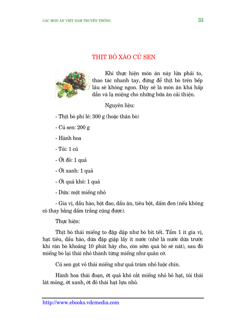 image for page Các món ăn Việt Nam truyền thống