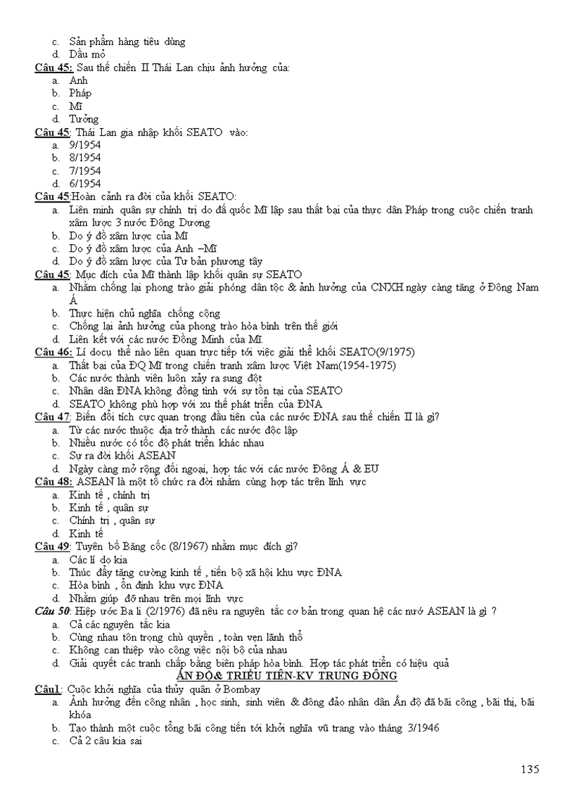 image for page Câu hỏi trắc nghiệm lịch sử 12