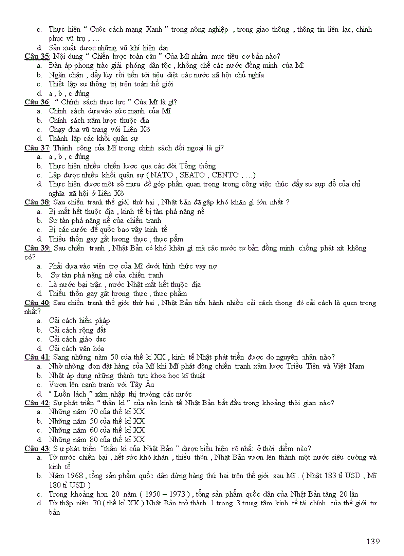 image for page Câu hỏi trắc nghiệm lịch sử 12