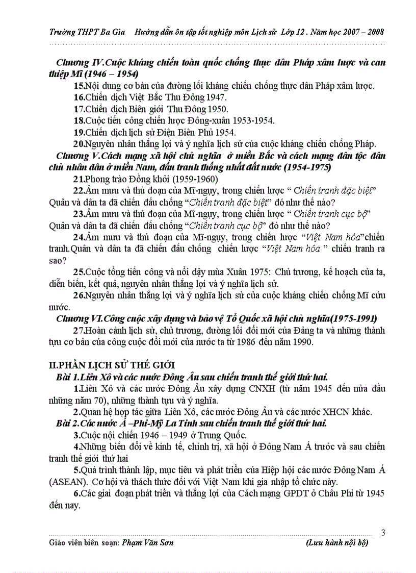 image for page Chương trình ôn thi TN ĐH