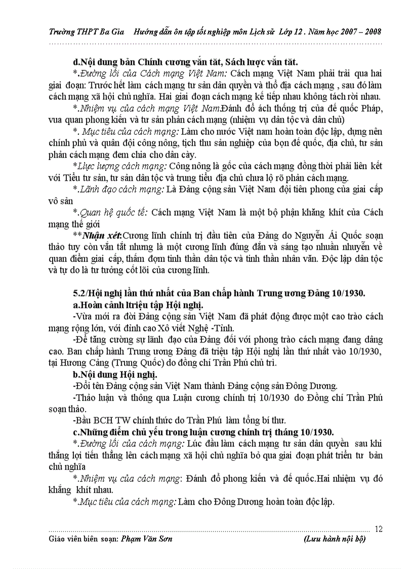 image for page Chương trình ôn thi TN ĐH