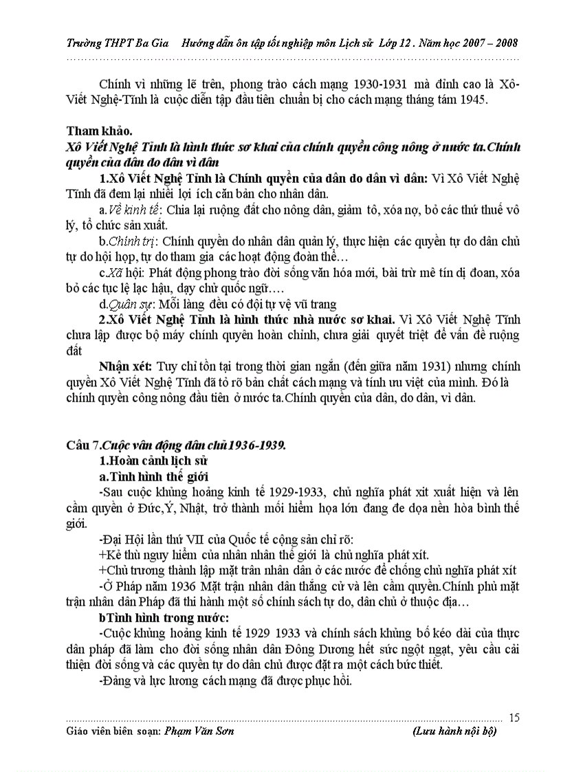 image for page Chương trình ôn thi TN ĐH