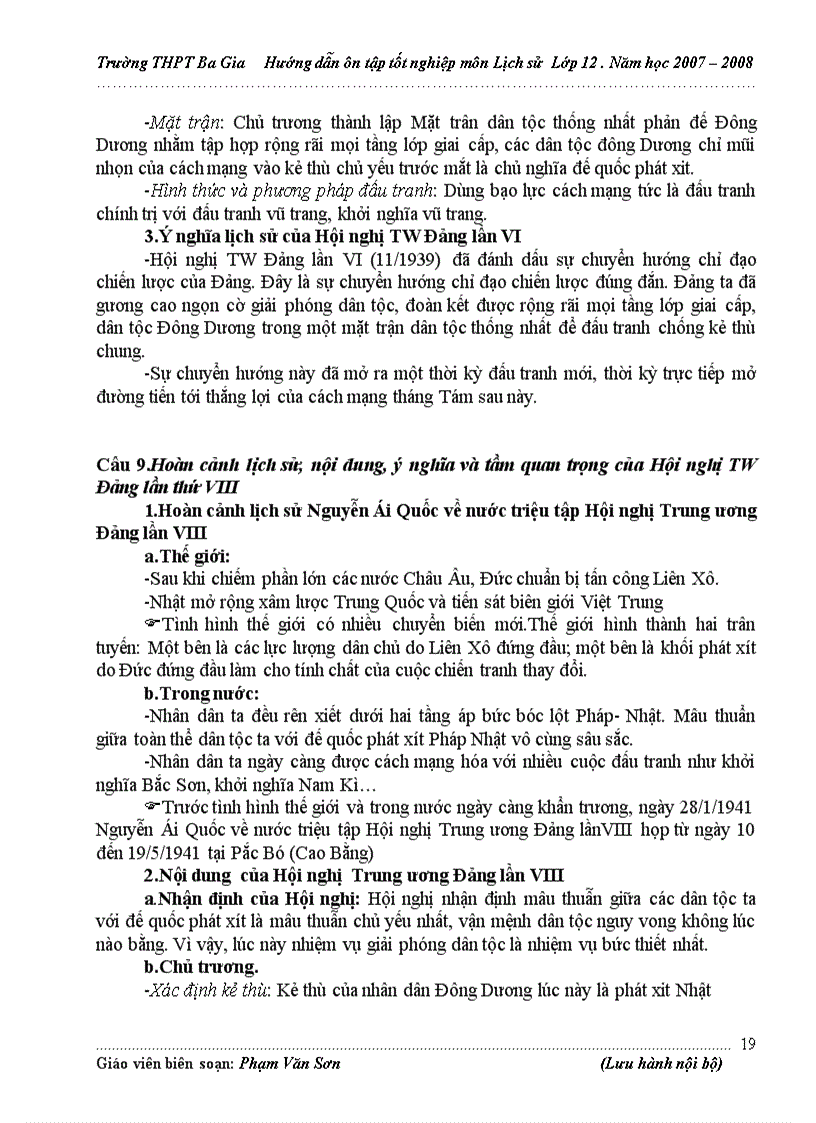 image for page Chương trình ôn thi TN ĐH