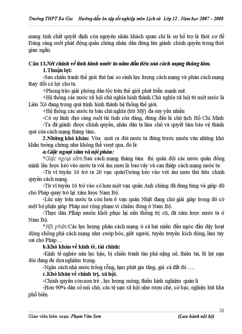 image for page Chương trình ôn thi TN ĐH