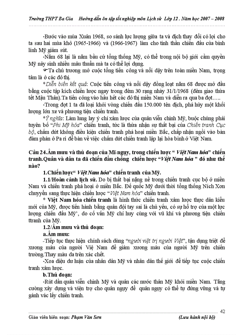 image for page Chương trình ôn thi TN ĐH