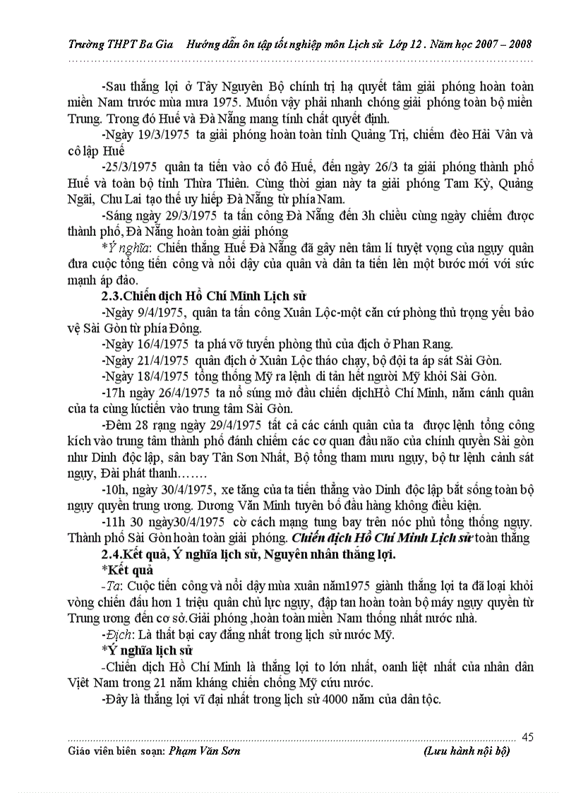 image for page Chương trình ôn thi TN ĐH