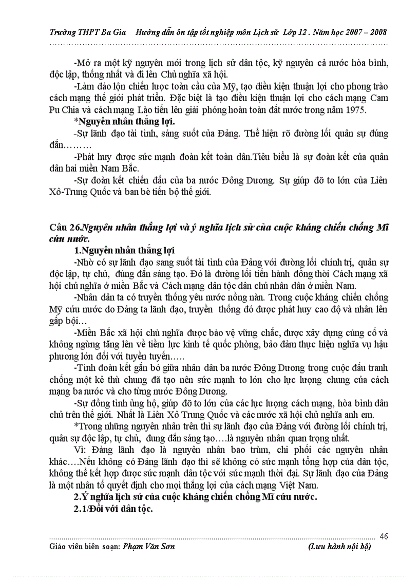 image for page Chương trình ôn thi TN ĐH