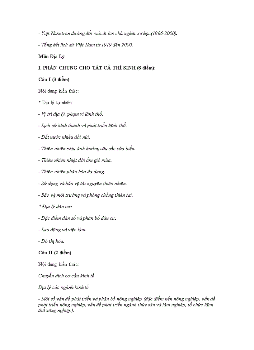 image for page C t đề thi tốt nghiệp thpt sử địa 09