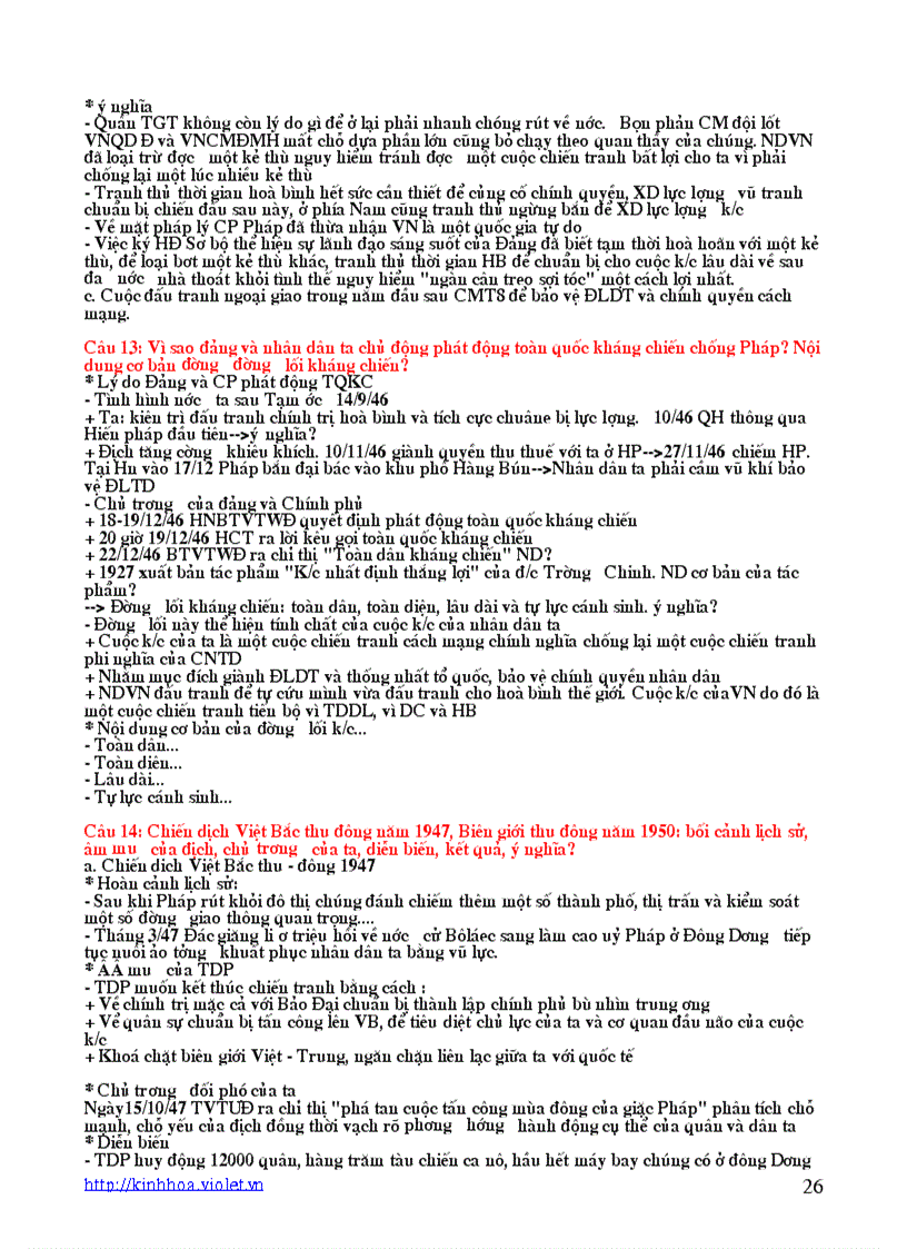 image for page Đề cương ôn tập lịch sử thế giới