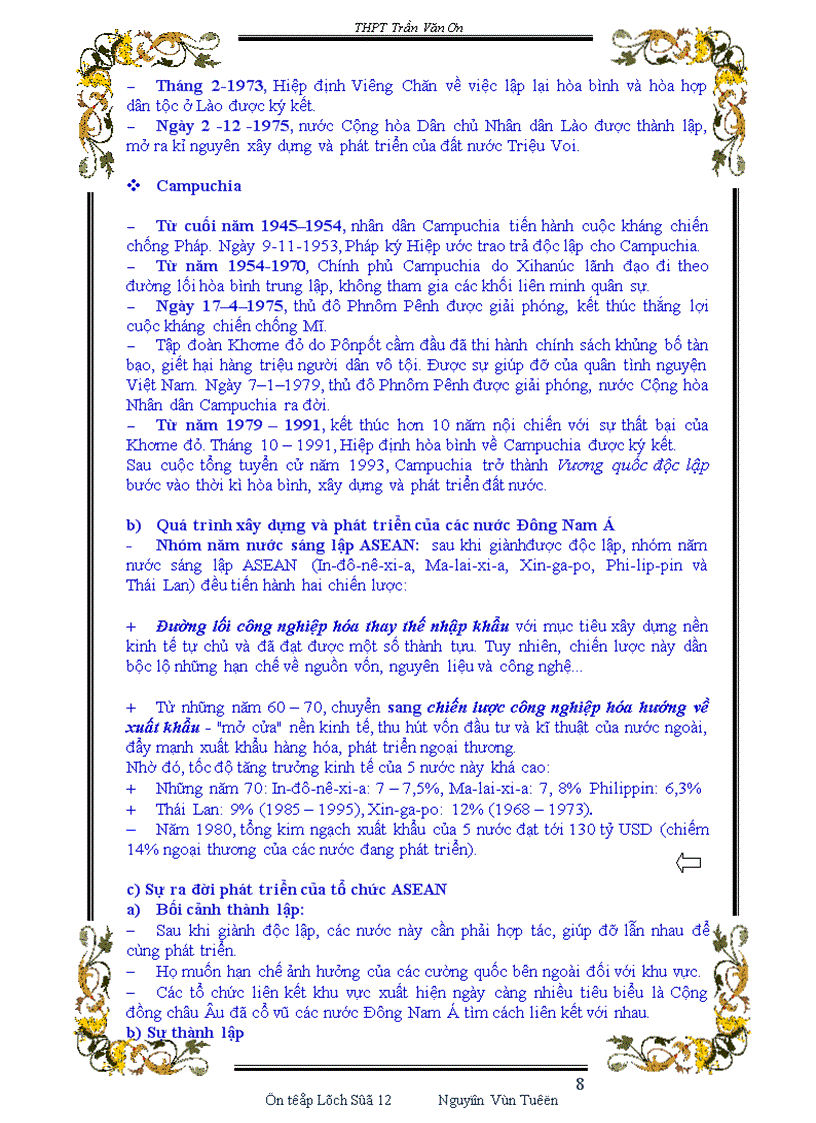 image for page Đề cương ôn tập thi tốt nghiệp THPT môn Lịch sử