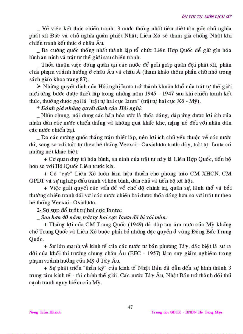 image for page Đề cương Ôn thi TN 2010