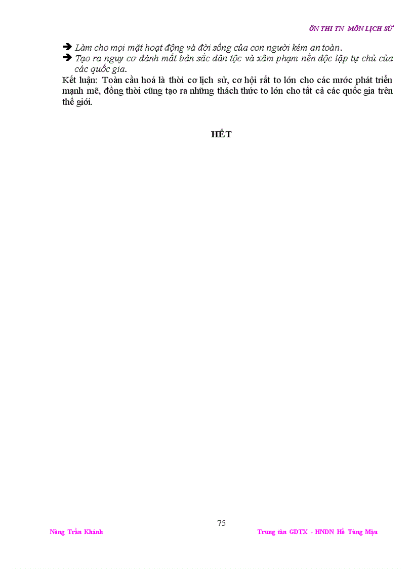 image for page Đề cương Ôn thi TN 2010