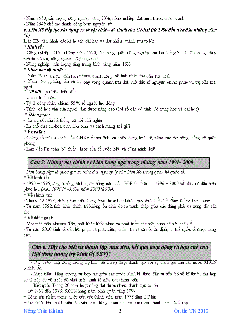 image for page Đề cương ôn thi TN 2010 1