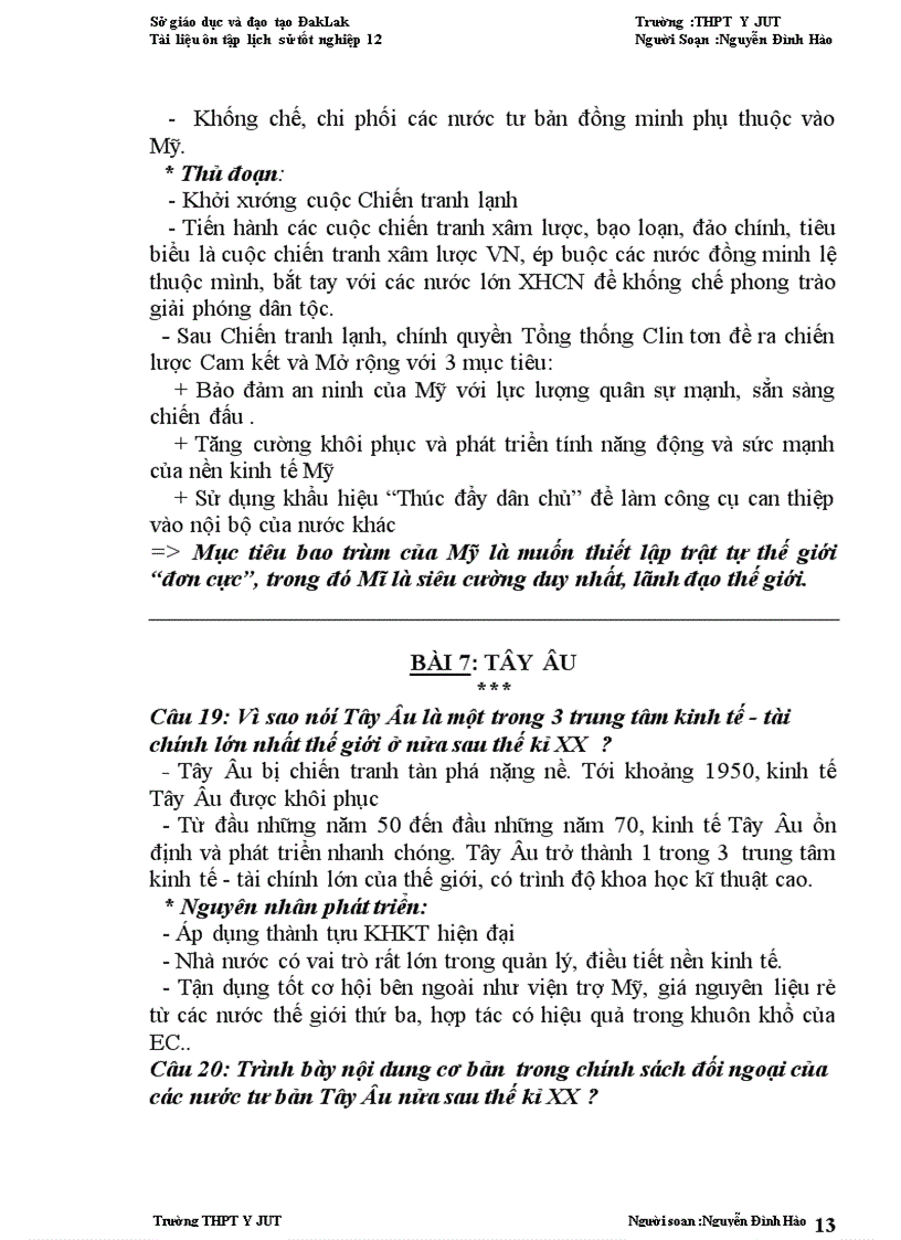 image for page Đề cương ôn thi TN năm 2012