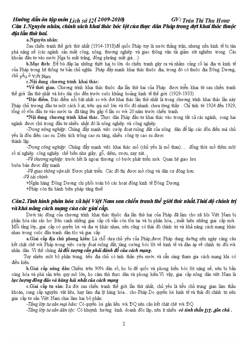 image for page De cuong on thi tot nghiep hay