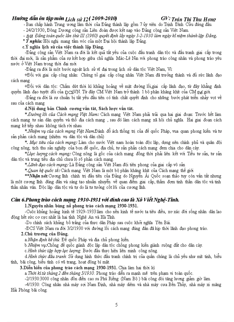 image for page De cuong on thi tot nghiep hay