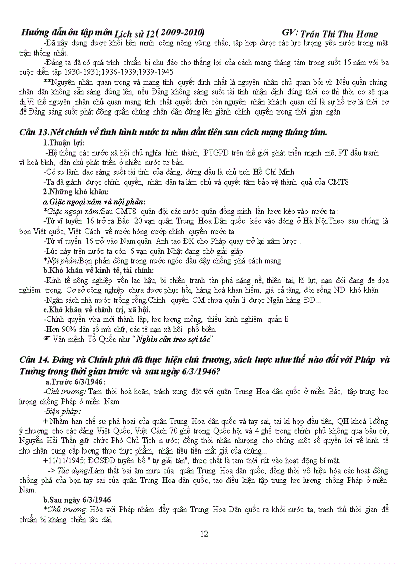 image for page De cuong on thi tot nghiep hay