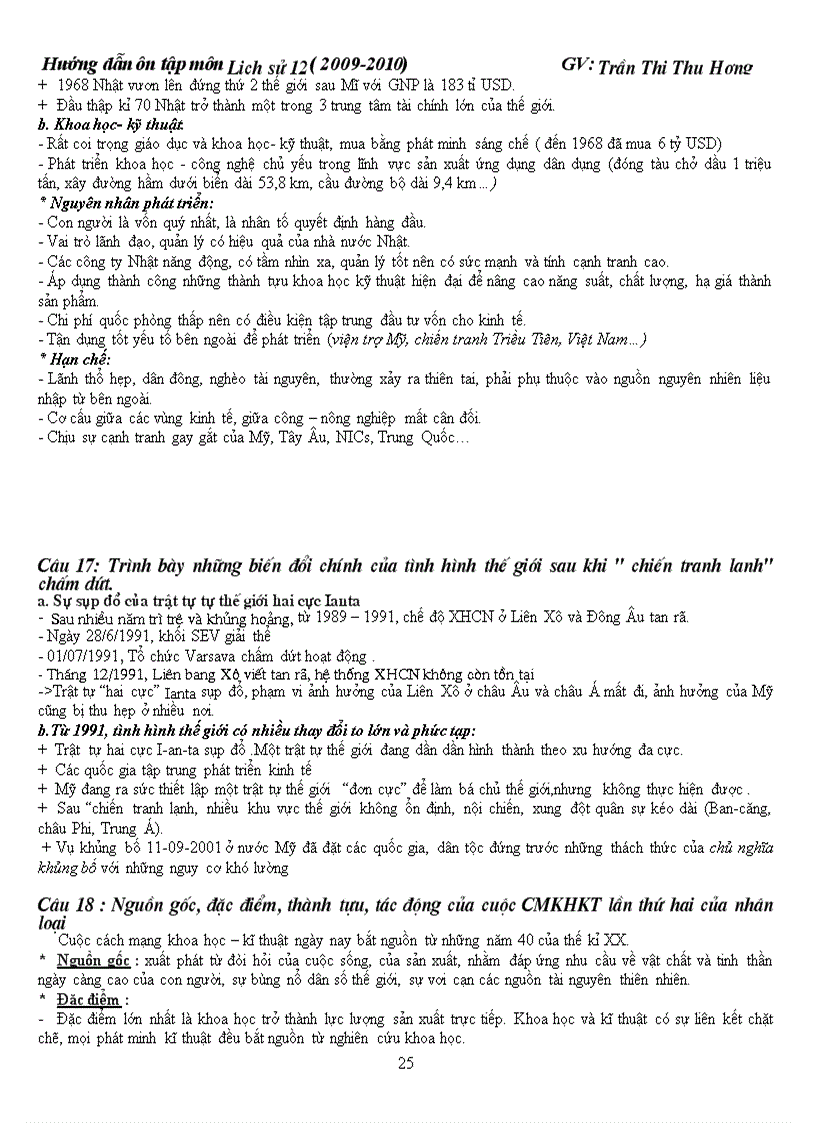 image for page De cuong on thi tot nghiep hay