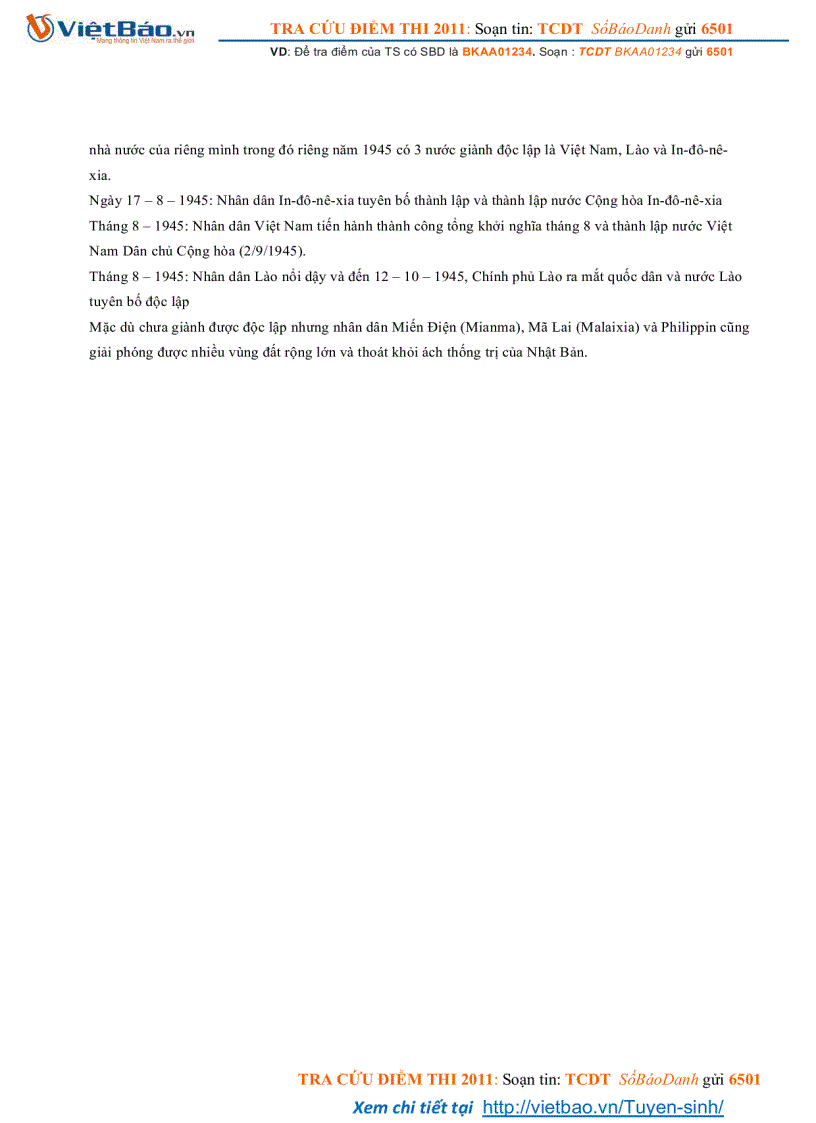 image for page Đề thi đáp án môn sử đh khối c năm 2011