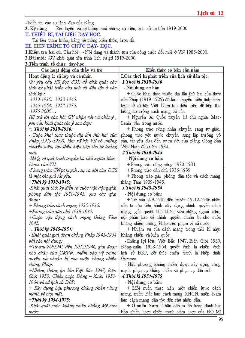 image for page Ga 12 chuẩn kiến thức