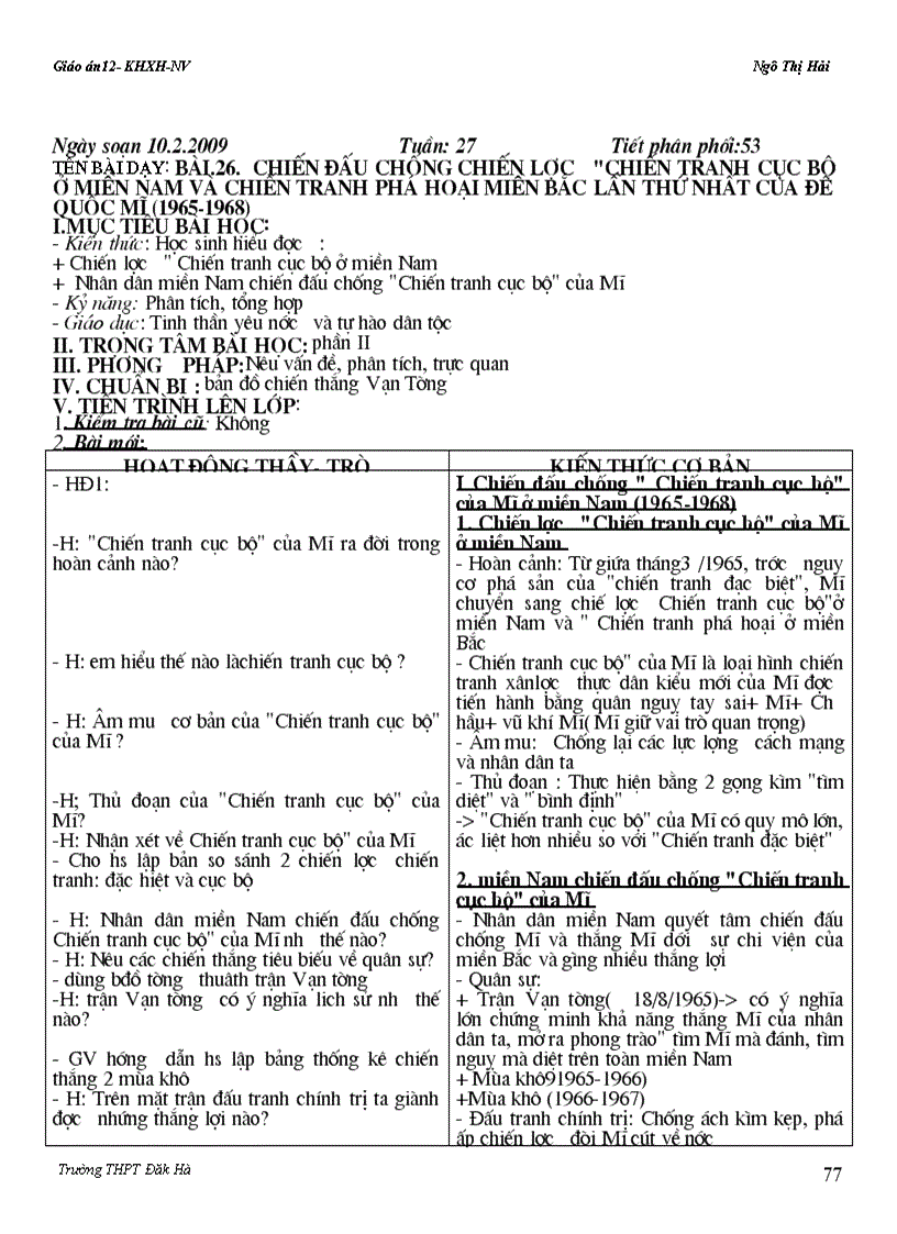 image for page Giáo án 12 Ban KHXH NV