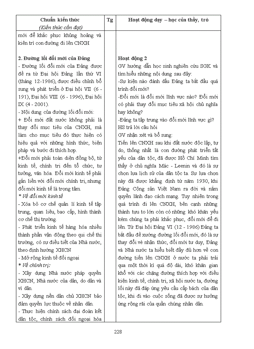 image for page Giáo án 12 chuẩn KTKN